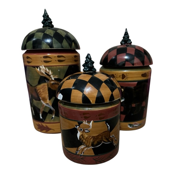 Rare discontinued Zrike outpost canister jars